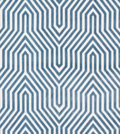 Vanderbilt Velvet Fabric by Schumacher Marine Vanderbilt Velvet Fabric by Schumacher Marine