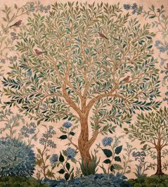 Varanasi Tree Mural by Coordonne Peach Varanasi Tree Mural by Coordonne Peach