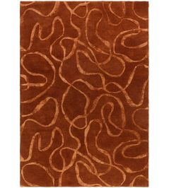 Varri Rug by Asiatic Orange Varri Rug by Asiatic Orange