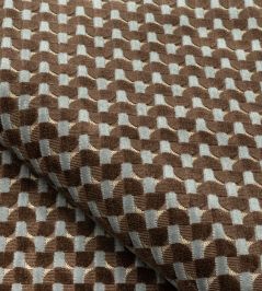 Velours Dedale Fabric by Nobilis Chocolat Velours Dedale Fabric by Nobilis Chocolat