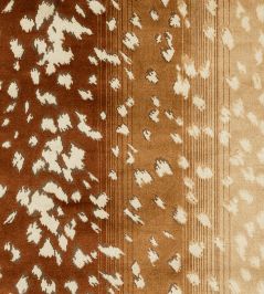 Velours Faon Fabric by Nobilis Caramel Velours Faon Fabric by Nobilis Caramel