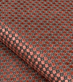 Velours Raphael Fabric by Nobilis Corail Velours Raphael Fabric by Nobilis Corail