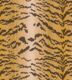 Velours Tiger Fabric by Nobilis Cumin Velours Tiger Fabric by Nobilis Cumin