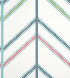 Ventura Wallpaper by Thibaut Blue And Pink Ventura Wallpaper by Thibaut Blue And Pink