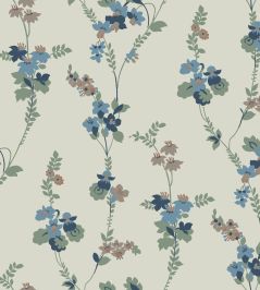 Vera Wallpaper by Borastapeter Blue Vera Wallpaper by Borastapeter Blue