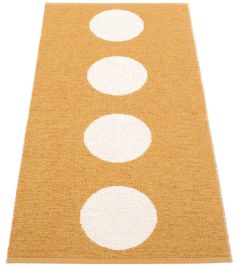Vera Rug by Pappelina Ochre/Vanilla Vera Rug by Pappelina Ochre/Vanilla