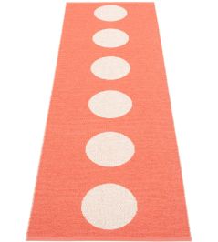Vera Runner Rug by Pappelina Flamingo/Vanilla Vera Runner Rug by Pappelina Flamingo/Vanilla