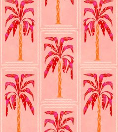 Veraneo Wallpaper by Coordonne Pink Veraneo Wallpaper by Coordonne Pink