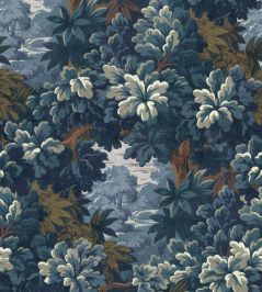 Verdure 16TH Wallpaper by Coordonne Blue Verdure 16TH Wallpaper by Coordonne Blue