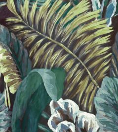 Verdure Wallpaper by Arte Blue Mint Verdure Wallpaper by Arte Blue Mint