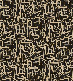 Verso Wallpaper by Tres Tintas Negro Verso Wallpaper by Tres Tintas Negro