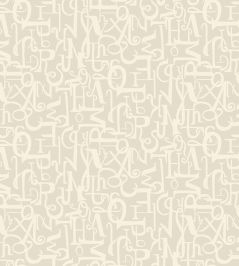 Verso Wallpaper by Tres Tintas Beige Verso Wallpaper by Tres Tintas Beige