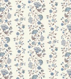 Victoria Fabric by Lewis & Wood Blue Almond Victoria Fabric by Lewis & Wood Blue Almond