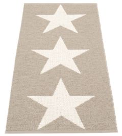 Viggo One Rug by Pappelina Mud/Vanilla Viggo One Rug by Pappelina Mud/Vanilla