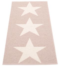 Viggo One Rug by Pappelina Pale Rose/Vanilla Viggo One Rug by Pappelina Pale Rose/Vanilla