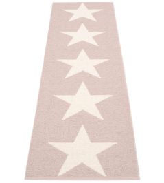 Viggo One Runner Rug by Pappelina Pale Rose/Vanilla Viggo One Runner Rug by Pappelina Pale Rose/Vanilla