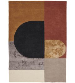 Vilja Rug by Linie Design Mustard Vilja Rug by Linie Design Mustard