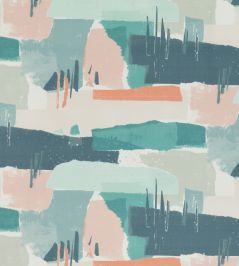 Scene Fabric by Villa Nova Oasis Scene Fabric by Villa Nova Oasis