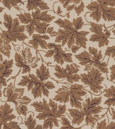 Vine Leaf Wallpaper by Farrow & Ball Brown Vine Leaf Wallpaper by Farrow & Ball Brown
