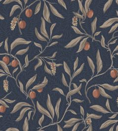 Vinnie Wallpaper by Sandberg Classic Blue Vinnie Wallpaper by Sandberg Classic Blue