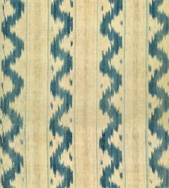 Vintage Ikat Wallpaper by MINDTHEGAP Indigo Beige Vintage Ikat Wallpaper by MINDTHEGAP Indigo Beige