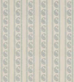 Vintage Paisley Fabric by GP & J Baker Blue Vintage Paisley Fabric by GP & J Baker Blue