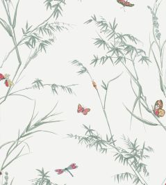 Virginia Wallpaper by Thibaut Soft Green Virginia Wallpaper by Thibaut Soft Green