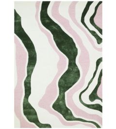 Virta Rug by Finarte White/Green Virta Rug by Finarte White/Green