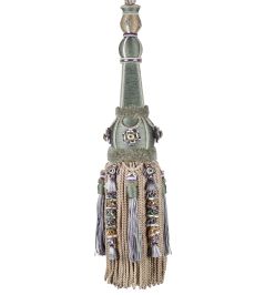 Volanges Tassel Tieback Trimming by Houles Vert Celadon Volanges Tassel Tieback Trimming by Houles Vert Celadon