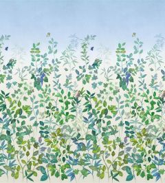 Voliere Mural by Designers Guild Sky Voliere Mural by Designers Guild Sky