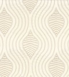 Volute Fabric by Casamance Ecru Volute Fabric by Casamance Ecru