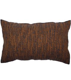 Waha Cushion 30 x 50cm by Maison Casamance Anthracite Waha Cushion 30 x 50cm by Maison Casamance Anthracite