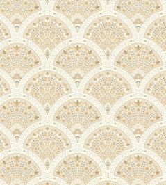 Wallace Wallpaper by Casadeco Beige Creme Wallace Wallpaper by Casadeco Beige Creme