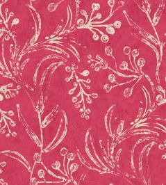 Wallflower Wallpaper by MINDTHEGAP Raspberry Wallflower Wallpaper by MINDTHEGAP Raspberry