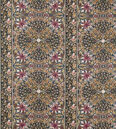 Walthamstow Fabric by Morris & Co Indigo/Gold Walthamstow Fabric by Morris & Co Indigo/Gold
