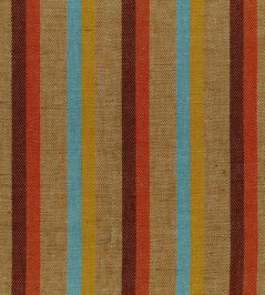 Wander Stripe Fabric by Ian Mankin Mixed Wander Stripe Fabric by Ian Mankin Mixed