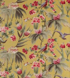 Sandringham Fabric by Warwick Saffron Sandringham Fabric by Warwick Saffron
