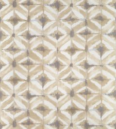 Water Blocks Fabric by Thibaut Beige Water Blocks Fabric by Thibaut Beige