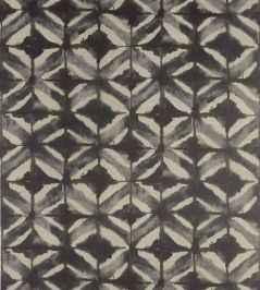 Water Blocks Fabric by Thibaut Black Water Blocks Fabric by Thibaut Black