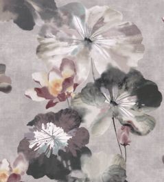 Water Lilies Wallpaper by 1838 Wallcoverings Chamomile Water Lilies Wallpaper by 1838 Wallcoverings Chamomile