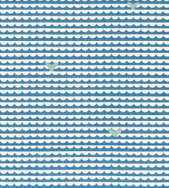 We Sailed Away Fabric by Christopher Farr Cloth Royal Blue We Sailed Away Fabric by Christopher Farr Cloth Royal Blue