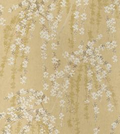 Weeping Blossom Wallpaper by Thibaut Gold Weeping Blossom Wallpaper by Thibaut Gold