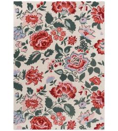 Wendling Floral Rug by Brink & Campman Poppy Red Wendling Floral Rug by Brink & Campman Poppy Red