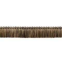 Westport Brush Fringe Trimming by Samuel & Sons Flint Westport Brush Fringe Trimming by Samuel & Sons Flint