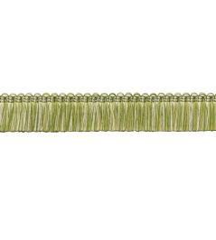 Westport Brush Fringe Trimming by Samuel & Sons Spring Green Westport Brush Fringe Trimming by Samuel & Sons Spring Green