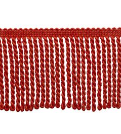 Westport Bullion Fringe Trimming by Samuel & Sons Red Coral Westport Bullion Fringe Trimming by Samuel & Sons Red Coral