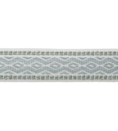 Westport Diamond Border Trimming by Samuel & Sons Beach Glass Westport Diamond Border Trimming by Samuel & Sons Beach Glass