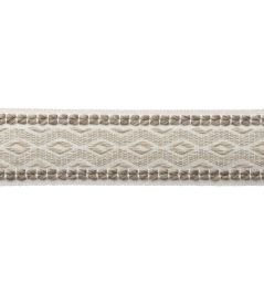 Westport Diamond Border Trimming by Samuel & Sons Parchment Westport Diamond Border Trimming by Samuel & Sons Parchment
