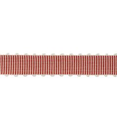 Westport Picot Border Trimming by Samuel & Sons Red Coral Westport Picot Border Trimming by Samuel & Sons Red Coral