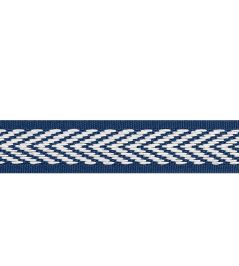 Westport Tape Trimming by Thibaut Navy Westport Tape Trimming by Thibaut Navy